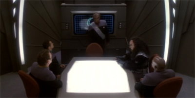 "Commencing Operation: Worf's Bachelor Party."