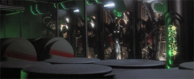 "The Doctor's catsuit is creepy enough. His lighting is completely unnecessary."