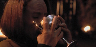 B'Elanna Torres and the Goblet of Ire.