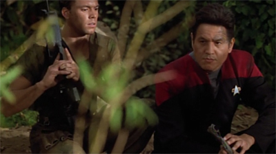 "Damn it, this is the second shuttle we've lost this week."