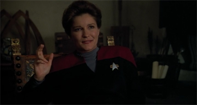 Captain of her own destiny.