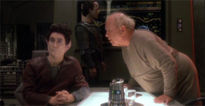 Down with this Vorta thing. Careful now.