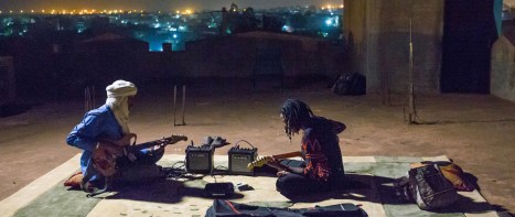 Up on the roof's the only place I know...