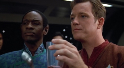 Toast of the town... Er... ship.