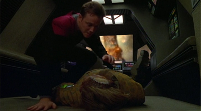 "Okay, let's not get too excited here. I mean, he's a series regular."