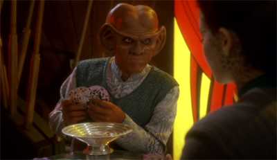 Playing the hand he's dealt.