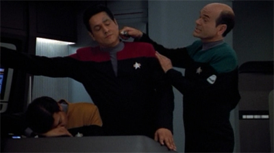 "Don't worry. I had to take stimulants just to get through the script."